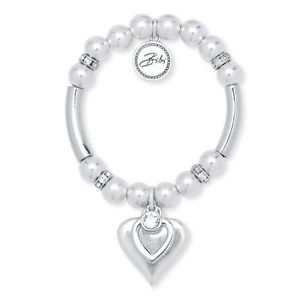 【貨物輸送無料】イタリアン 腕輪 ベストセラービビブレスレットシルバーボールビーズnuovo pi venduti bibi bijoux braccialetto dargento palla perline