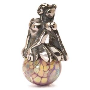 【貨物輸送無料】イタリアン 腕輪 オリジナルビーズシルバーガラスtrollbeads original beads argento vetro fatina  tagbe00116