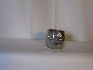 【送料無料】イタリアン　ブレスレット　ブレスレットマンシェットガスbracelet manchette gas mtal argent martel ajour