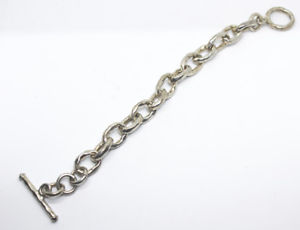 【貨物輸送無料】イタリアン 腕輪 スターリングリゾーツスターリングシルバーブレスレットargento sterling braccialetto lunghezza 19 糎 era  110 ora  50