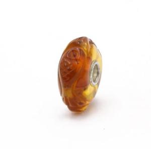 【送料無料】イタリアン ブレスレット オレンジtrollbeads ambra incisa pesce limited edition tambe000118