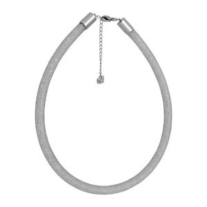 【送料無料】イタリアン　ブレスレット　スワロフスキークリスタルスターダストデラックスチューブネックレスswarovski stardust deluxe tubo collana di cristallo