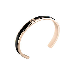 【送料無料】イタリアン　ブレスレット　ヴェロニカステンレスサイズmelano vividresin ottaviani veronicaacciaio inox rotgoldnero taglia l