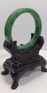 【送料無料】イタリアン　ブレスレット　ナチュラルグリーンブレスレットフラット&times;スタンド100 naturale verde bracciale in piatto 64mm*12mm con supporto｜hokushin