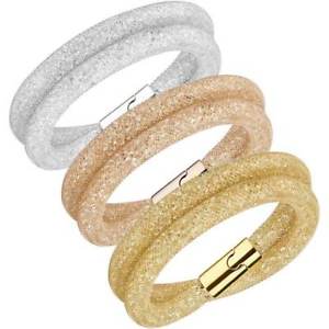 【送料無料】イタリアン　ブレスレット　スワロフスキースターダストデラックスカフサイズセットswarovski stardust bracciale deluxe impostare taglia small 38 cm 5184989