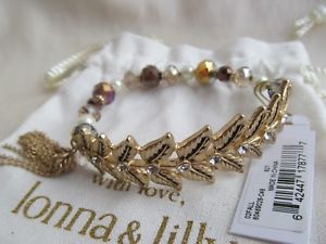 【送料無料】イタリアン　ブレスレット　ブレスレットラベルカートンlonna e lilly donna bracciale placcato oro nuovo con etichette astuccio｜hokushin