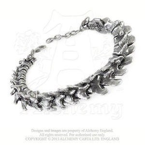 【送料無料】イタリアン　ブレスレット　ピューターカフブレスレットalchemy vertebrepeltro braccialetto bracciale｜hokushin