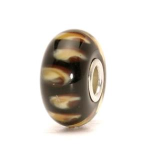 【送料無料】イタリアン　ブレスレット　オリジナルガラスビーズダークtrollbeads original beads vetro leopardo scuro 61321｜hokushin