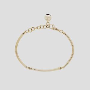 【送料無料】イタリアン　ブレスレット　トレスジョリーゴールデンカフbrosway tres jolie, bracciale semirigido in acciaio dorato bbr43, nuovo｜hokushin