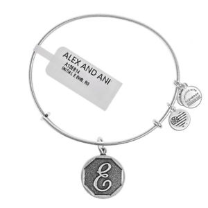 【送料無料】イタリアン　ブレスレット　アレックスシルバーブレスレットalex amp; ani bracciale in argento e iniziali a13eb14esrrp 29｜hokushin