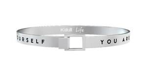 【送料無料】イタリアン　ブレスレット　ブレスレットスチールkidult uomo bracciali acciaio philosophy you are 731193l