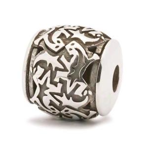 【送料無料】イタリアン　ブレスレット　シルバーオリジナルビーズtrollbeads original beads in argento geco tagbe60001