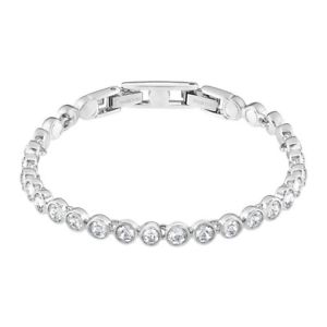 【送料無料】イタリアン ブレスレット ロットスワロフスキークリスタルテニスブレスレットlotto n swarovski crystal bracciale tennis 1791305