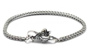 【送料無料】イタリアン　ブレスレット　シルバーキャッチカフtrollbeads bracciale start in argento piglia pesci taglo00042 br｜hokushin