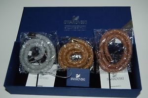 【送料無料】イタリアン　ブレスレット　スワロフスキースターダストデラックスカフセットswarovski stardust bracciale deluxe impostare nuovo di zecca aa2