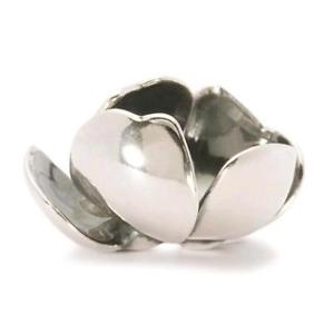 【送料無料】イタリアン ブレスレット シルバーオリジナルビーズtrollbeads original beads in argento fiore misterioso tagpe00002