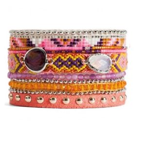 【送料無料】イタリアン ブレスレット ブレスレットマルチコレクションbracelet multiliens *hipanema* collection capucine  taille m  18cm