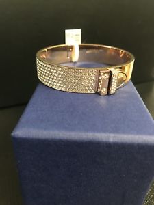 【送料無料】イタリアン　ブレスレット　クリスタルブランドスワロフスキーブレスレットswarovski bracciale in rgp distinto piccole cristallo scintillanti pav prezzo consigliato nuovo di z