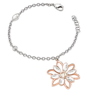 【送料無料】イタリアン ブレスレット ファッションブレスレットスチールmoda bracciale morellato fioremio donna acciaio e zirconi sabk28|hokushin