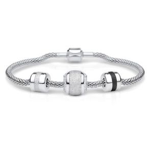 【送料無料】イタリアン ブレスレット ベーリングステンレススチールブレスレットセットbering donna bracciale e charm in acciaio inox charmset200|hokushin