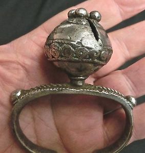 【送料無料】イタリアン　ブレスレット　ブレスレットチモールシルバーアルジェントbracelet est timor clochette silver argent indonesie kemak