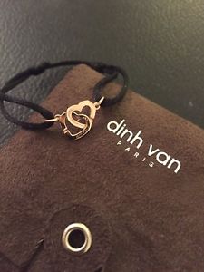 【送料無料】イタリアン　ブレスレット　ブレスレットダブルクールディンヴァンローズbracelet double cur dinh van r9 or rose