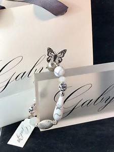【送料無料】イタリアン　ブレスレット　ゲイビーカフnuovo gaby marmo bianco braccialeincartati 13,286円