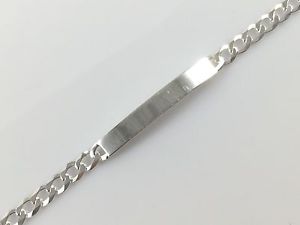 【送料無料】メンズブレスレット 925 スターリングトイレmens idブレスレット85 750gr free engraving925 sterling silver solid gents curb mens id bracelet 85 750gr free engra