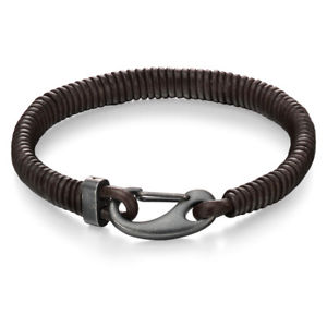 送料無料 メンズブレスレット フレッドベネットブラウンレザーブレスレットip B49 Fred Bennett Brown Leather Bracelet Antique Ip Grey Clasp B49 Elteachermurcia Com