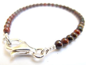 【送料無料】メンズブレスレット 925スターリング4tiger eye round bead beads gemstone 925 sterling silver men bracelet 4 tigers
