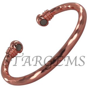 【送料無料】メンズブレスレット　カフヒーリングブレスレットレディースpain relief arthritis therapy cuff healing magnetic copper bracelet ladies gift