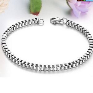 【送料無料】メンズブレスレット　ブレスレットボックスステンレスbracelet man 21 cm steel stainless steel in box gift