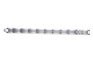 【送料無料】メンズブレスレット　タングステンブレスレットトーン listingmens tungsten bracelet 85 length 125mm wide two tone polished amp; brushed