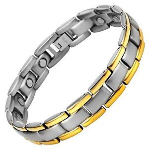 【送料無料】メンズブレスレット　ウィリスジャッドメンズチタンブレスレットフリーアジャスタボックスwillis judd mens titanium magnetic bracelet free adjuster gift box