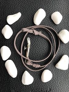 【送料無料】メンズブレスレット　アンカーブレスレットanchor amp; crew sterling silver nautical leather bracelet
