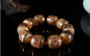 【送料無料】メンズブレスレット　ヤギホーンビーズハンドメイドメンズブレスレットhand polished goat horn beads hand made yellow womens amp; mens bracelet t22 21,754円