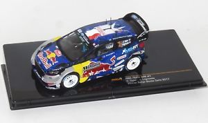 【送料無料】模型車　スポーツカー　フォードフィエスタレッドブルモンテカルロラリー143 ford fiesta wrc red bull winner rallye monte carlo 2017 sogier