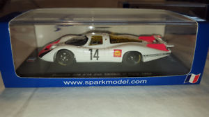 【送料無料】模型車　スポーツカー　ポルシェ＃ポルシェシステムパリキロスパークporsche 908l 14 porsche system paris 1000kms 2nd spark sf051 143