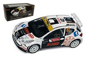 【送料無料】模型車　スポーツカー　ネットワークプジョーモンテカルロラリースケールオリビエixo ram546 peugeot 207 s2000 monte carlo rally 2013 olivier burri 143 scale