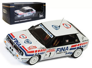 【送料無料】模型車　スポーツカー　ネットワークランチアデルタサンレモオリオールスケールixo rac072 lancia delta integrale 16v winner san remo 1991 d auriol 143 scale