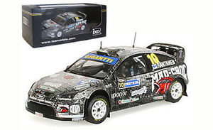 【送料無料】模型車　スポーツカー　ネットワークフォードフォーカスフィンランドラリースケールixo ram391 ford focus rs wrc 08 finland rally 2009 m rantanen 143 scale