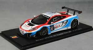 【送料無料】模型車　スポーツカー　スパークマクラーレンスパシュペングラーspark mclaren mp412c spa 2014 vasilyev asmer vasiliauskas spengler sb096 143