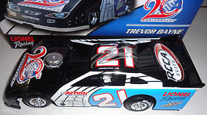 【送料無料】模型車　スポーツカー　トレバー＃アークサインtrevor bayne 2012 lionel 21 arc anniversary autographed dirt car 124 free ship