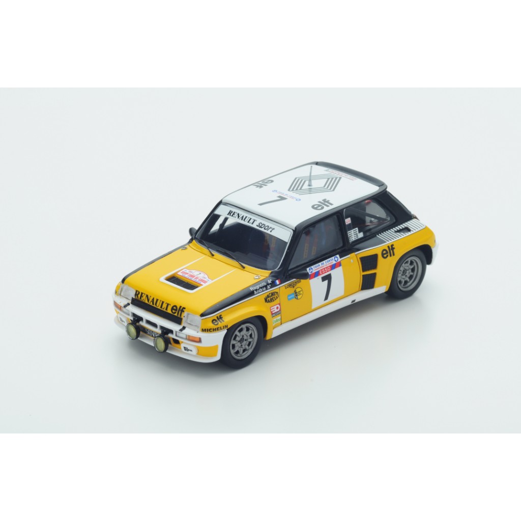【送料無料】模型車　スポーツカー　スパークルノーターボ＃ツールドコルスspark renault 5 turbo 7 1er tour de corse 1982 j ragnotti andrie s3862 143