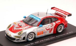 【送料無料】模型車　スポーツカー　ポルシェ911 997 gt3 rsrトカゲモータースポーツルマン2012スパーク143 s3738 mporsche 911 997 gt3 rsr flying lizard motorsport le mans 2012 spark 14
