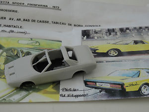 【送料無料】模型車　スポーツカー　モデルアルファロメオクモコンセプトchestnut models 143 alfa romeo alfetta spider 1972 concept 17,736円