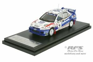 【送料無料】模型車　スポーツカー　ランサーエボラリーニュージーランドリチャードバーンズmitsubishi lancer evo iii rally zealand 1996 richard burns 143 hpi 8553m