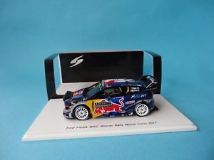 【送料無料】模型車　スポーツカー　フォードフィエスタ＃オジェモンテカルロラリースパークford fiesta rs wrc 1 ogier 1st monte carlo rally 2017 143 spark s5154