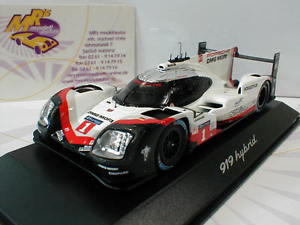 【送料無料】模型車　スポーツカー　スパークポルシェハイブリッドルマンプロモバージョンspark wap0209190j porsche 919 hybrid no1 24h lemans 2017 promo version 143