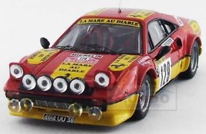 【送料無料】模型車　スポーツカー　フェラーリサイズラリーモンテカルロベストferrari 308 gtb size 4 rally montecarlo 1983 gauthier gauthier best 143 be9620 mo